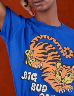 Sale BBP Tiger Tee Graphic Tees|Organic Tees