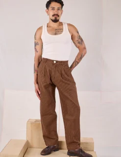Online Checker Trousers - Brown & Black Trousers