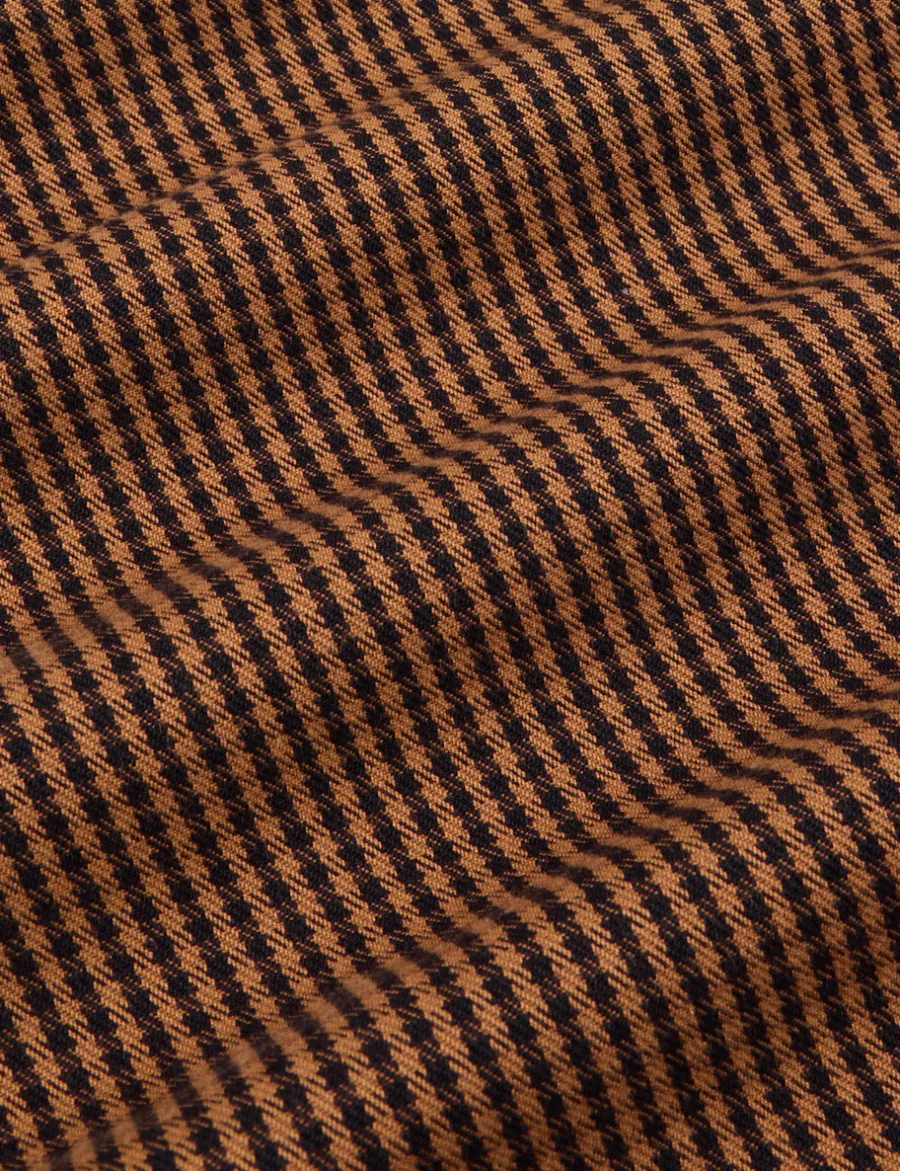 Online Checker Trousers - Brown & Black Trousers