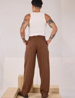 Online Checker Trousers - Brown & Black Trousers