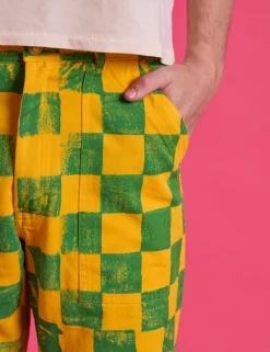 Outlet Checkerboard Work Pants - Work Pants