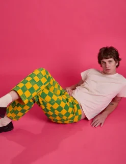 Outlet Checkerboard Work Pants - Work Pants