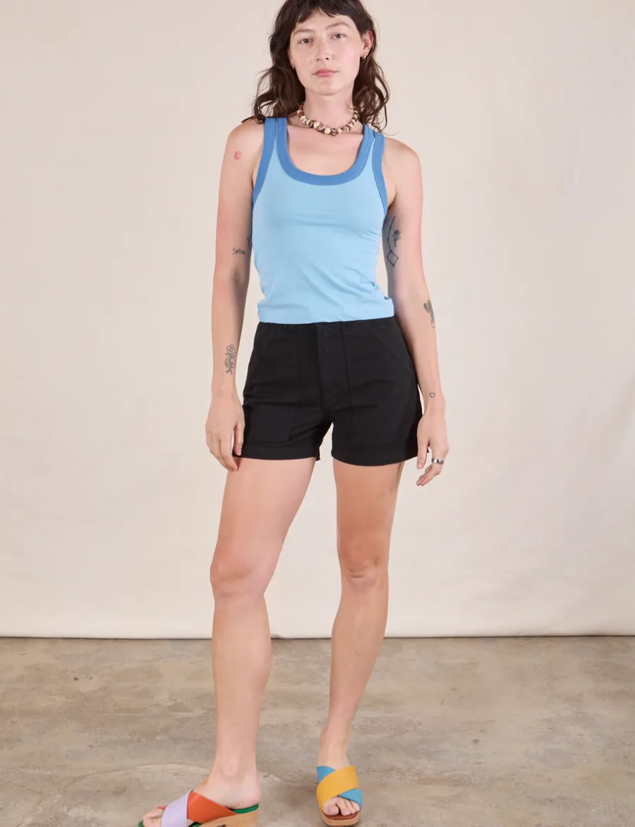 New Colorblock Cropped Tank - Cropped Tanks|The Tank Top