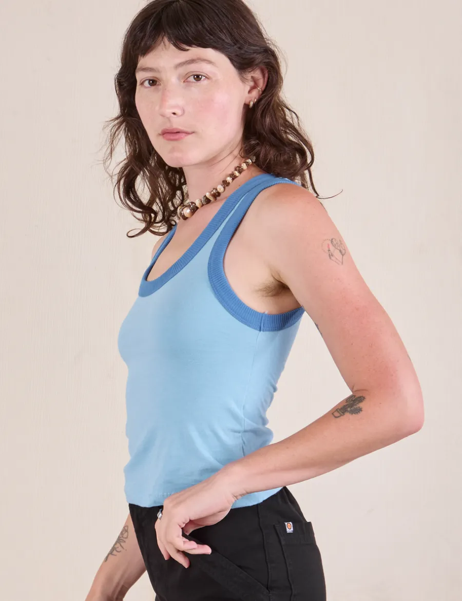 New Colorblock Cropped Tank - Cropped Tanks|The Tank Top