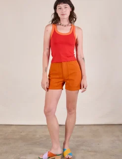 Best Colorblock Cropped Tank - Cropped Tanks|The Tank Top