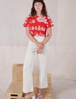 Discount Cropped Burly Tee - && && *FINAL SALE* Burly Tees