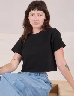 Hot Cropped Burly Tee - Burly Tees