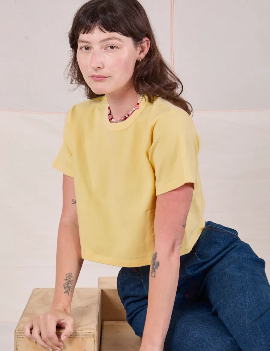 Best Cropped Burly Tee - Burly Tees