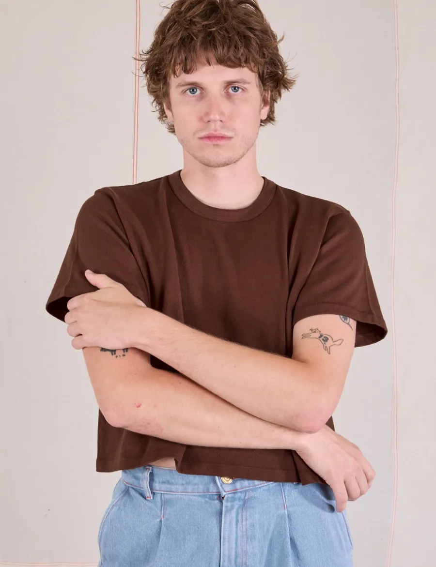 Discount Cropped Burly Tee - Burly Tees