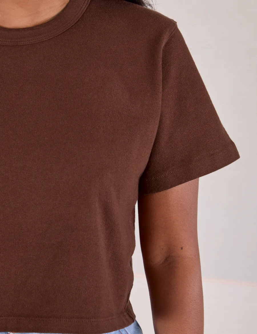 Discount Cropped Burly Tee - Burly Tees