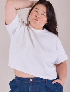Discount Cropped Burly Tee - Burly Tees