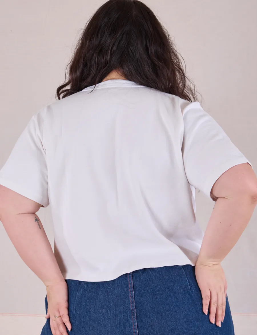 Discount Cropped Burly Tee - Burly Tees