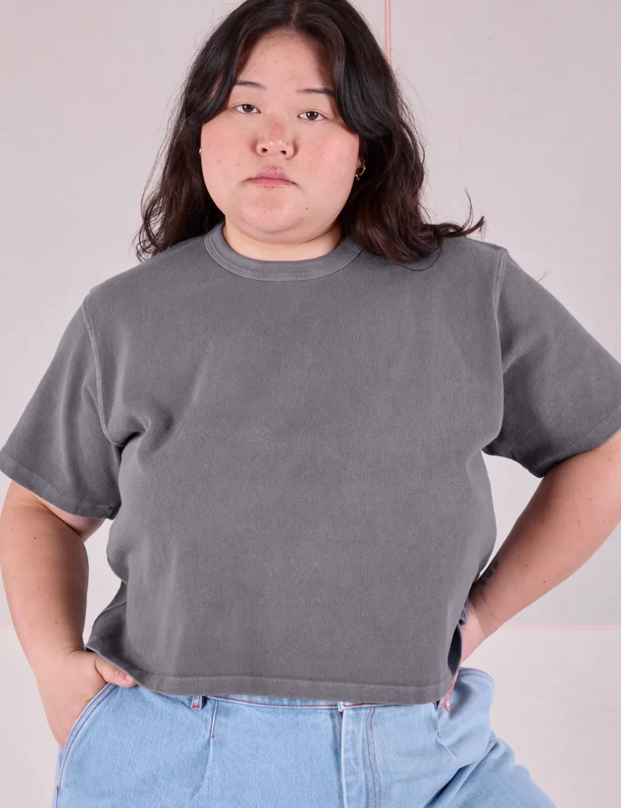 Clearance Cropped Burly Tee - Burly Tees