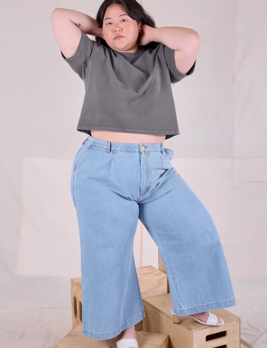 Clearance Cropped Burly Tee - Burly Tees