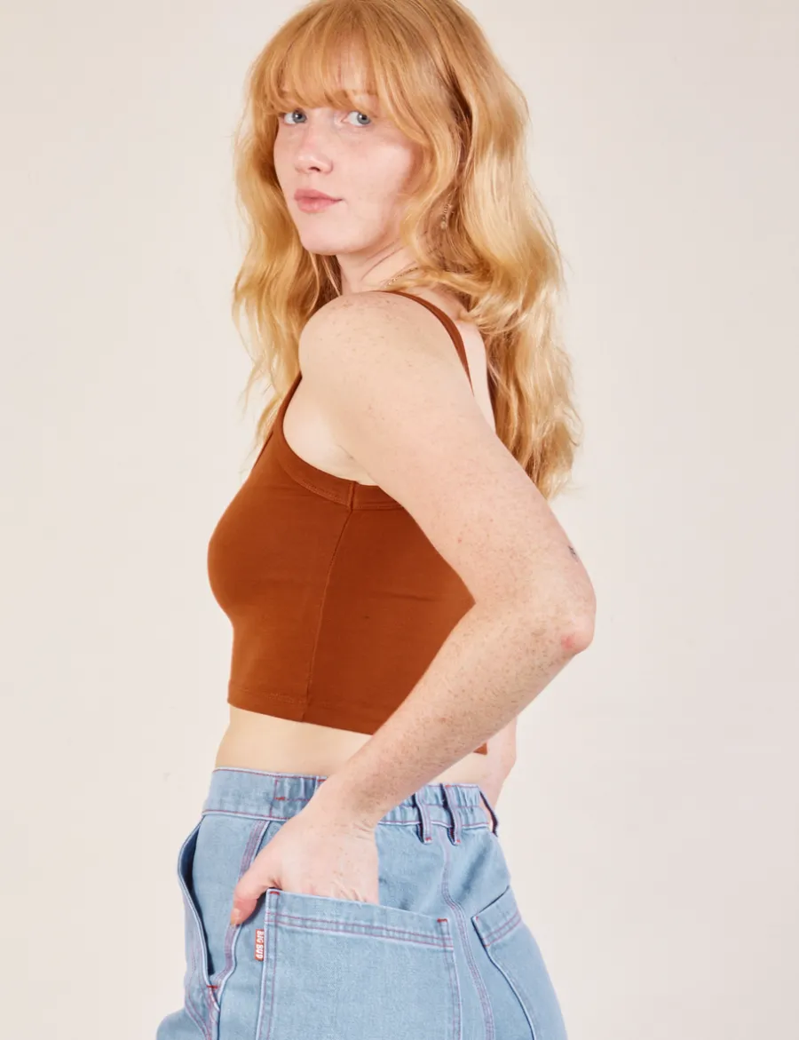 Fashion Cropped Cami - Camis
