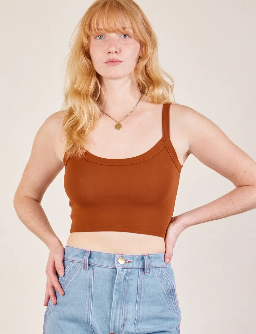 Fashion Cropped Cami - Camis