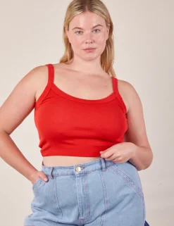 Discount Cropped Cami - Camis