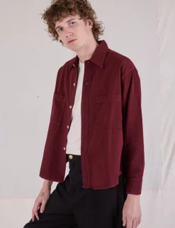 Clearance Cropped Overshirt - Cropped Overshirts