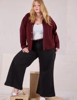 Clearance Cropped Overshirt - Cropped Overshirts