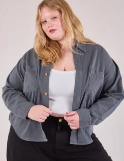 New Cropped Overshirt - Cropped Overshirts