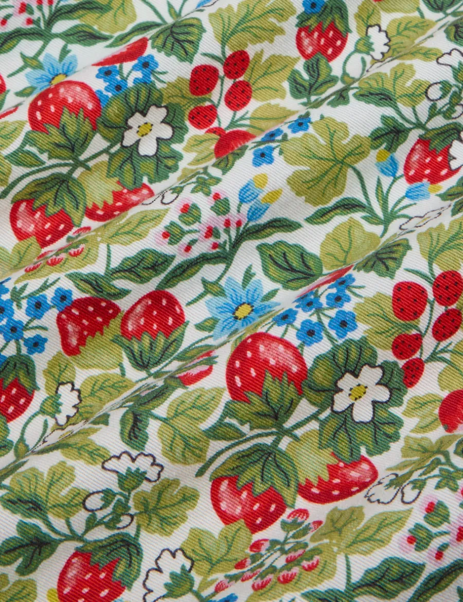 Clearance Cropped Overshirt - Strawberry Blossom Cropped Overshirts
