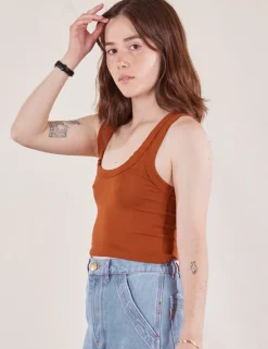 Hot Cropped Tank Top - Cropped Tanks|The Tank Top
