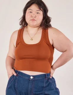 Hot Cropped Tank Top - Cropped Tanks|The Tank Top
