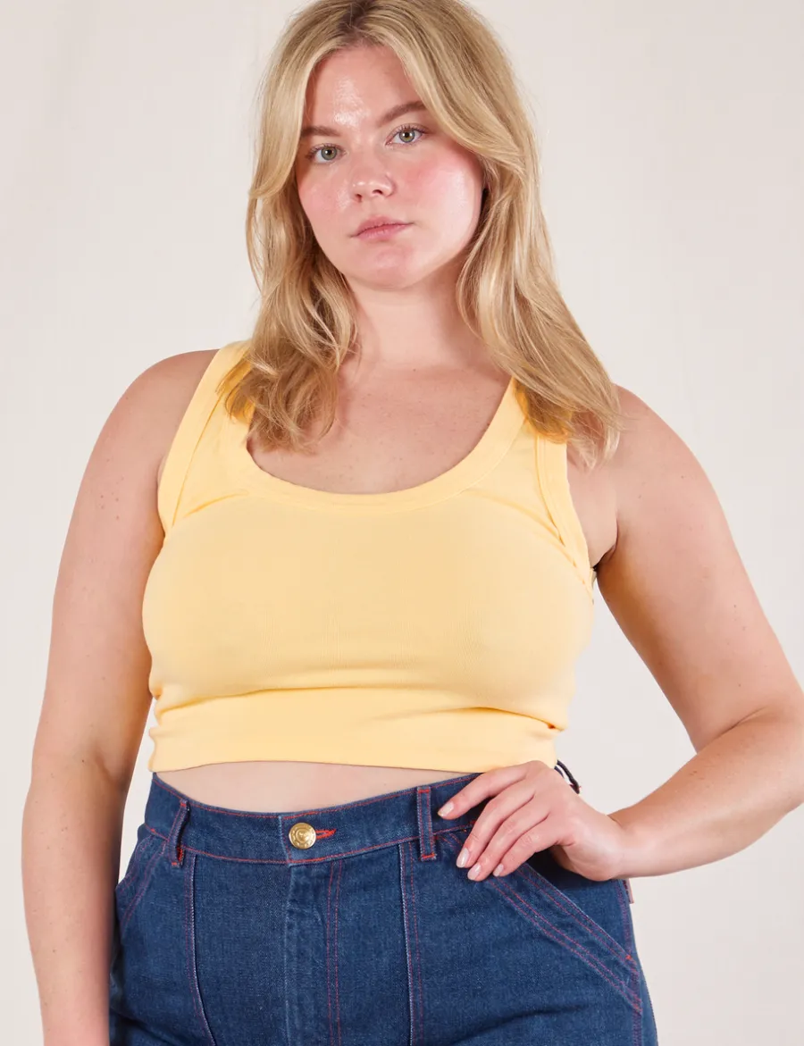 Hot Cropped Tank Top - Cropped Tanks|The Tank Top