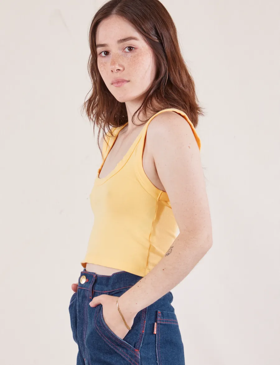 Hot Cropped Tank Top - Cropped Tanks|The Tank Top