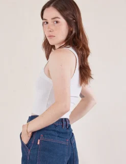 Fashion Cropped Tank Top - Cropped Tanks|The Tank Top