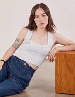 Fashion Cropped Tank Top - Cropped Tanks|The Tank Top