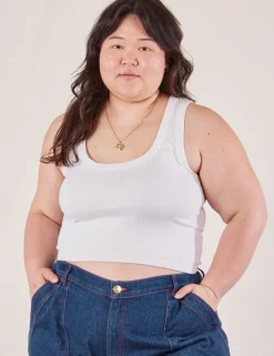 Fashion Cropped Tank Top - Cropped Tanks|The Tank Top