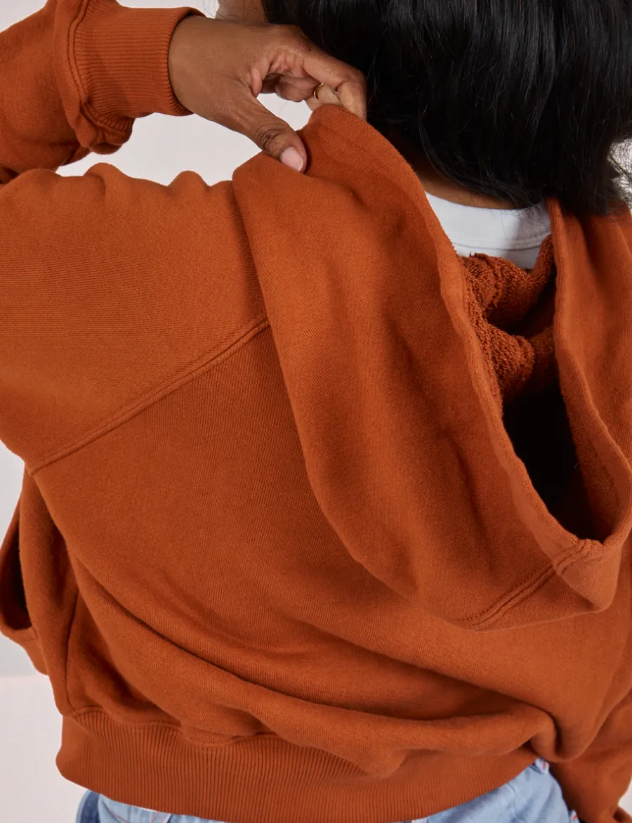 New Cropped Zip Hoodie - *FINAL SALE* Hoodies