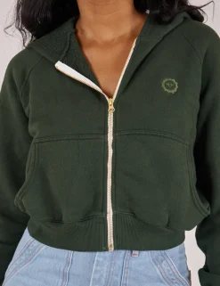 Discount Cropped Zip Hoodie - *FINAL SALE* Hoodies