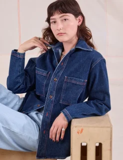 Clearance Denim Overshirt - Denim|Overshirts