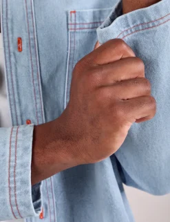 New Denim Overshirt - Denim|Overshirts