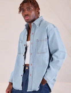 New Denim Overshirt - Denim|Overshirts