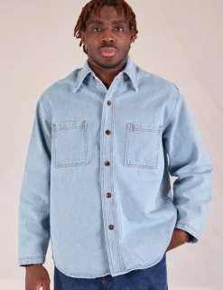 New Denim Overshirt - Denim|Overshirts
