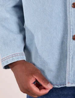 New Denim Overshirt - Denim|Overshirts