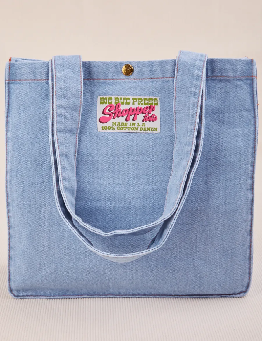 Fashion Denim Shopper Tote Bag Big Totes|Denim