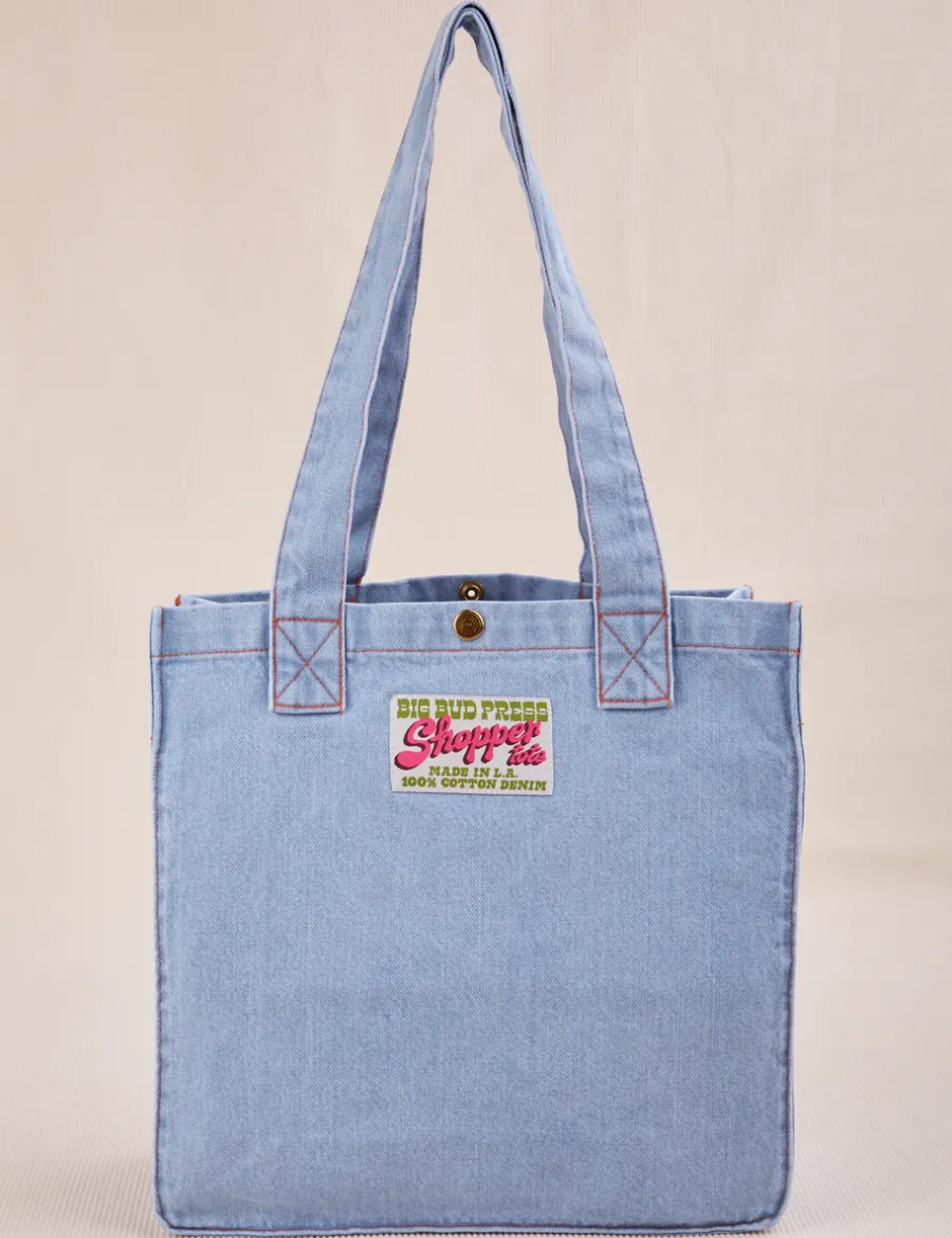 Fashion Denim Shopper Tote Bag Big Totes|Denim