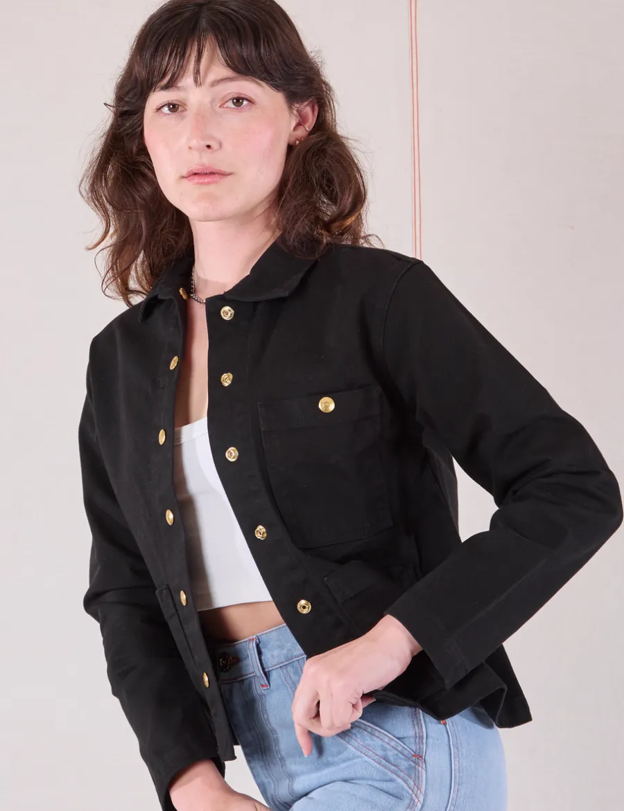 Sale Denim Work Jacket - Denim|Work Jacket