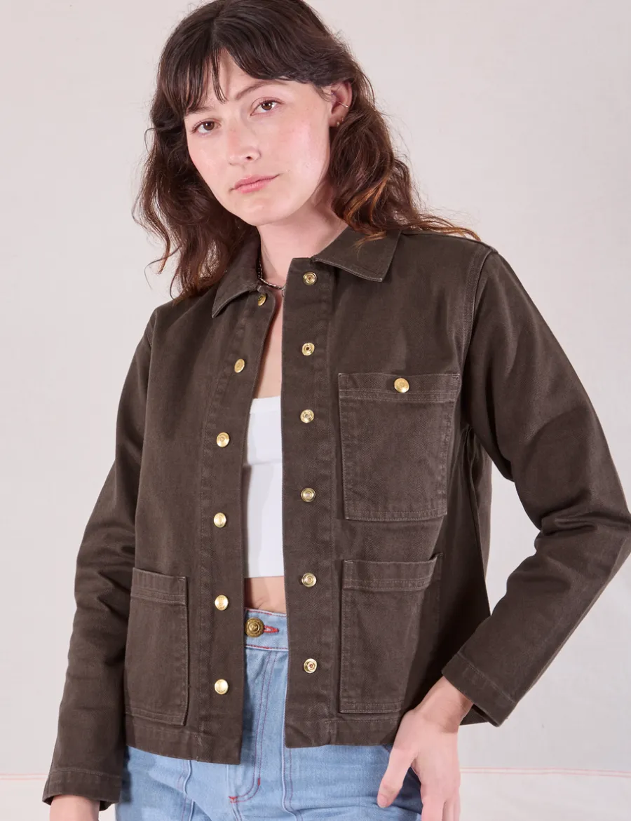 Discount Denim Work Jacket - Denim|Work Jacket
