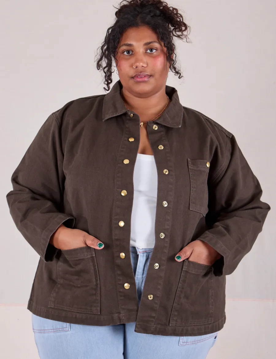 Discount Denim Work Jacket - Denim|Work Jacket