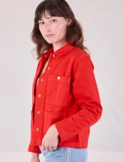 Clearance Denim Work Jacket - Denim|Work Jacket