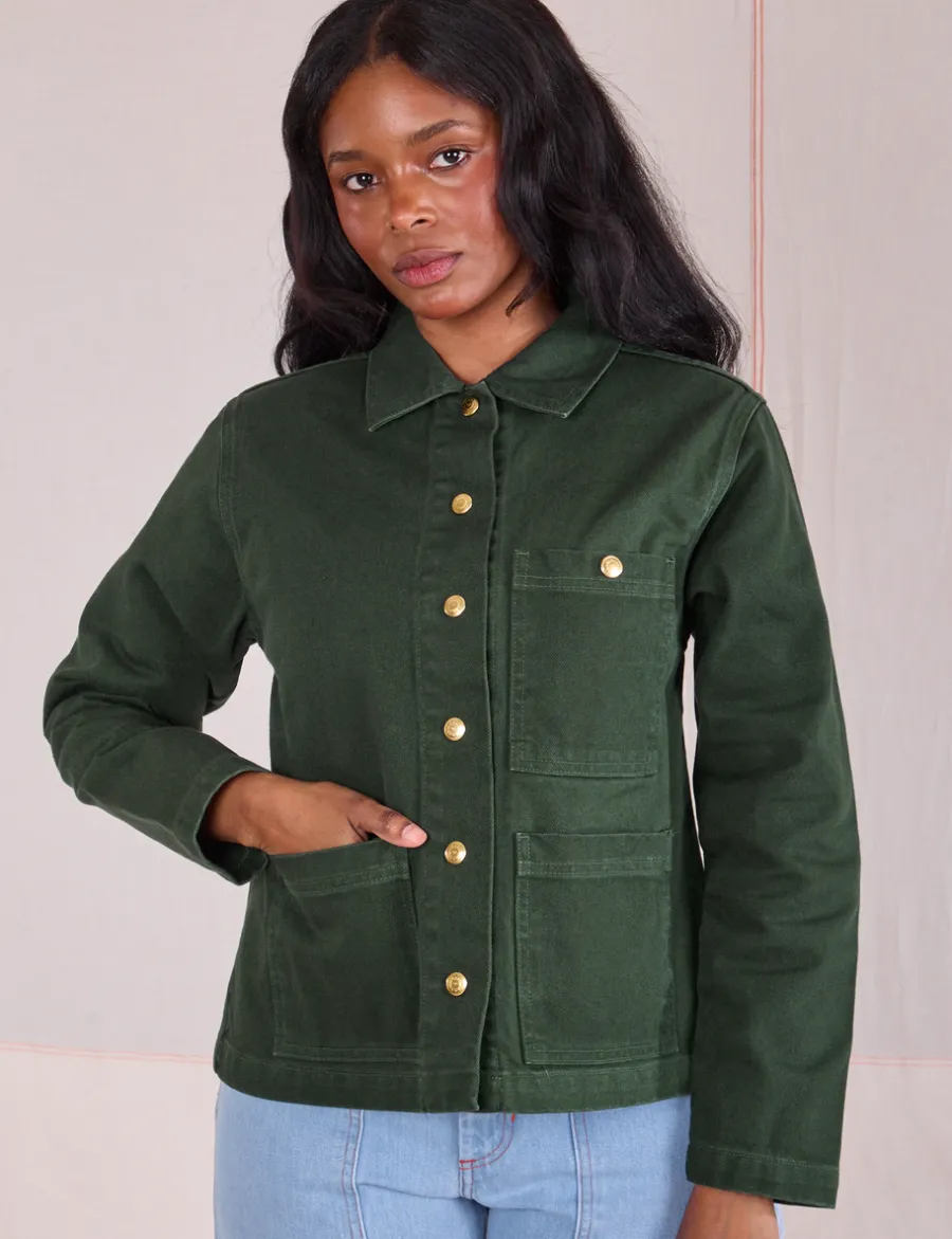 Online Denim Work Jacket - Denim|Work Jacket