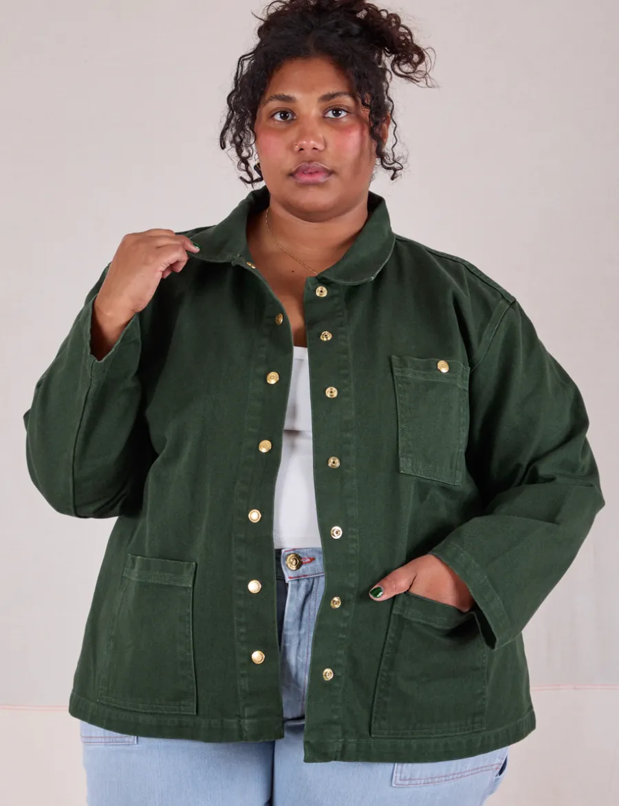 Online Denim Work Jacket - Denim|Work Jacket
