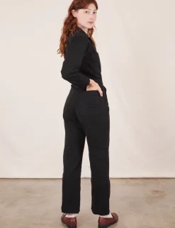 Outlet Everyday Jumpsuit - Basic Black *FINAL SALE* Long Sleeve Jumpsuits