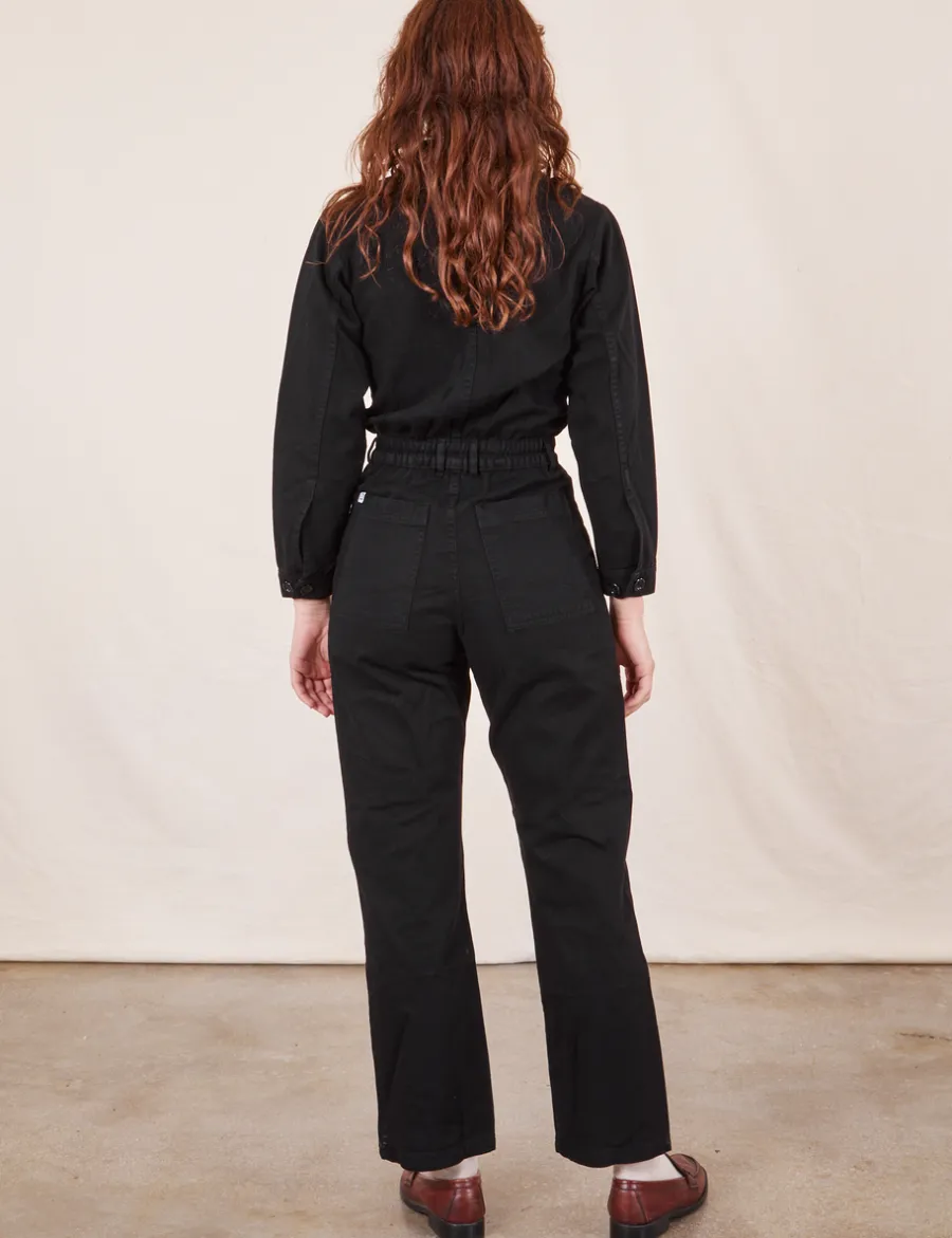Outlet Everyday Jumpsuit - Basic Black *FINAL SALE* Long Sleeve Jumpsuits