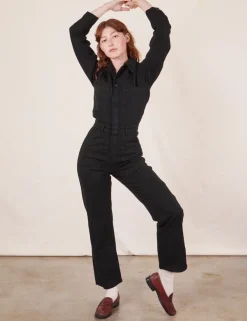 Outlet Everyday Jumpsuit - Basic Black *FINAL SALE* Long Sleeve Jumpsuits